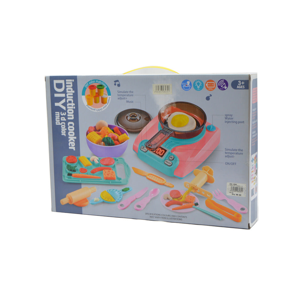 Induction Cooker 3 D Color Mud Diy