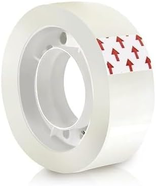 Clear Tape Rolls ¾ Inch x 27 Yards – 8 Rolls | Transparent Tape for Office, School & Gift Wrapping