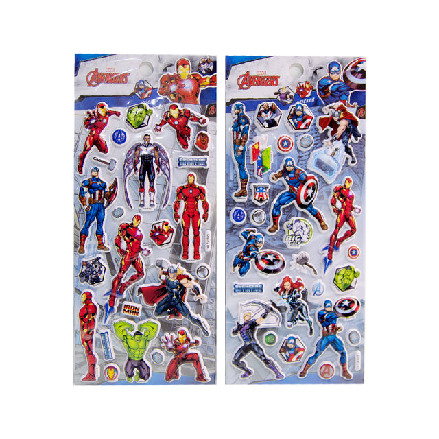 Links to MARVEL AVENGERS STICKER ASSORTED 3 by 