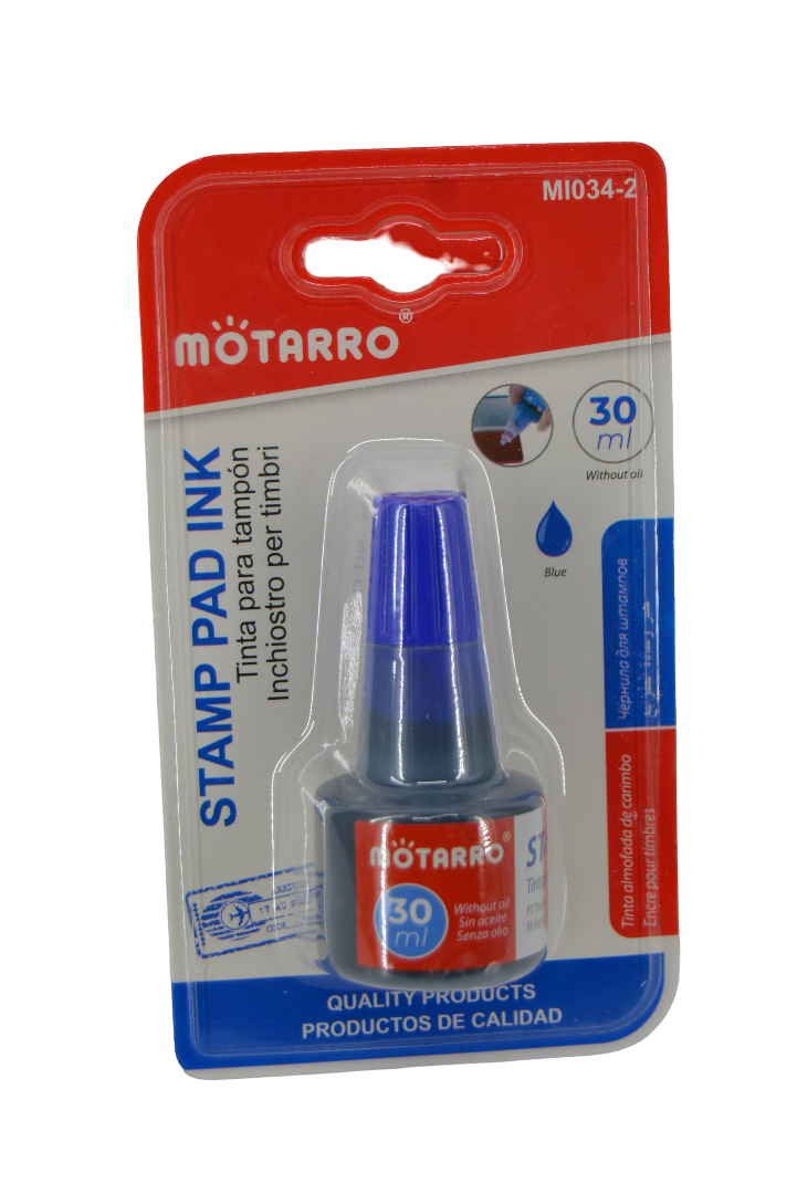 Motarro Stamp Pad Ink – Blue