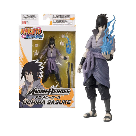 Bandai Anime Heroes - Naruto - Uchiha Sasuke 15 cm Action Figure