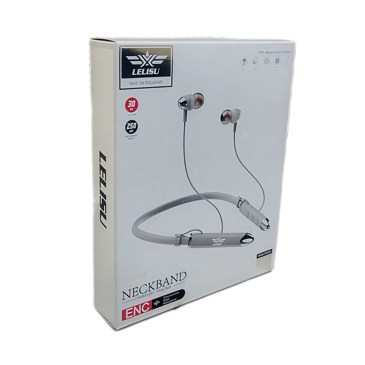 Wireless Neckband Headset - Bluetooth 5.0 Sport Earphones with Mic