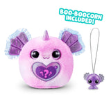 Rainbocorns Axolotlcorn Surprise - Cuddly Axolotl Unicorn Plush Egg with 10 Aquatic-Themed Surprises and Boo-Boocorn - Assorted