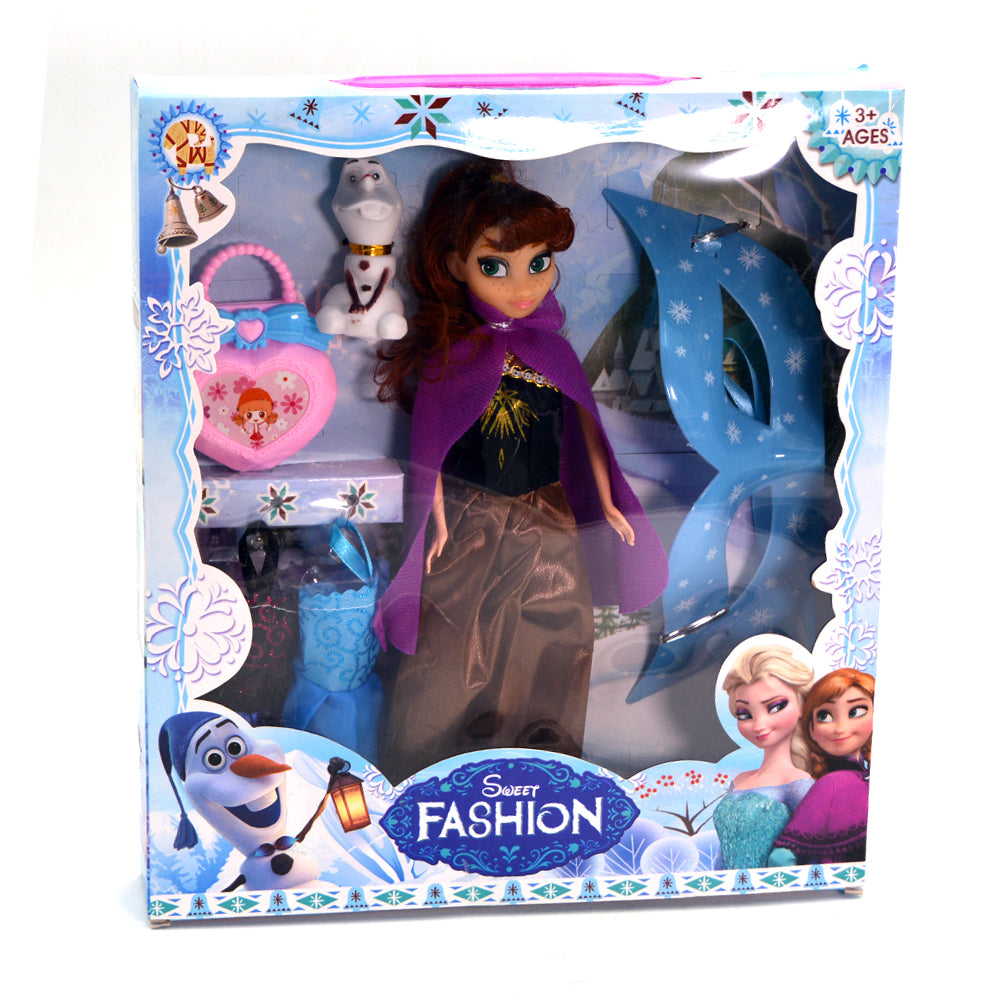 Links to FROZEN ANNA WITH ACCESSORIES by 