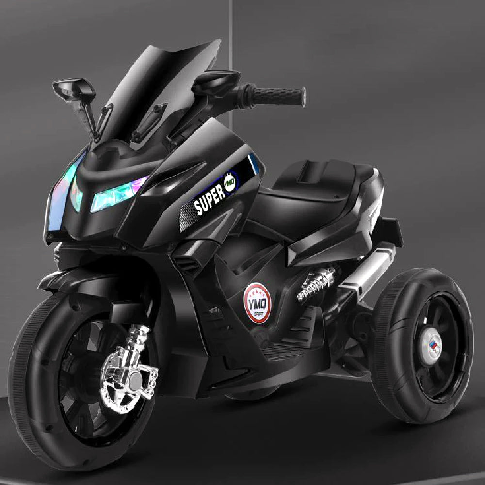 Links to BLACK MOTORCYCLE WITH ELECTRIC BATTERY FOR CHILDREN by 