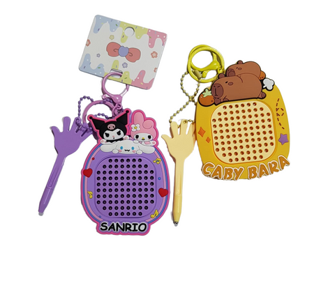 Sanrio Magnetic Steel Ball Keychain Assorted