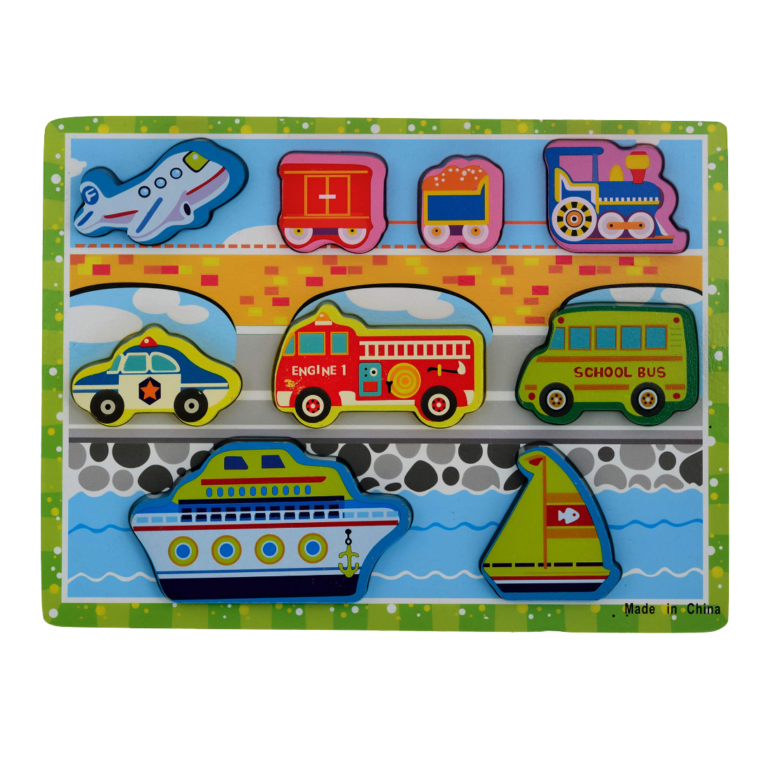 Vehicles Wooden Puzzles