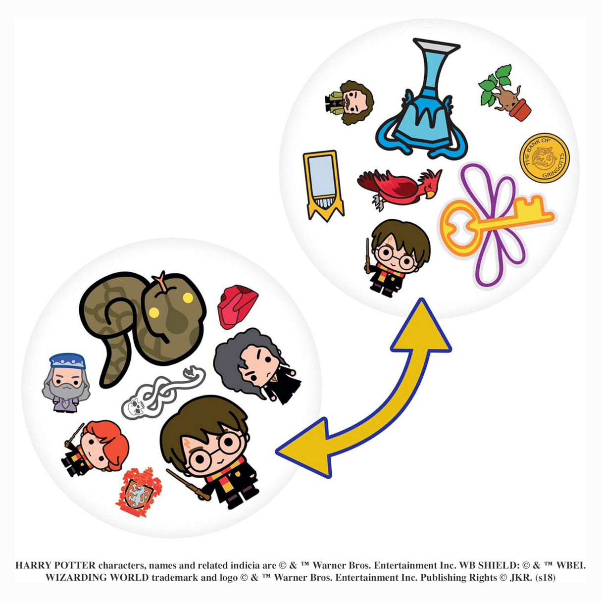 Zygomatic Spot It Harry Potter Card Game
