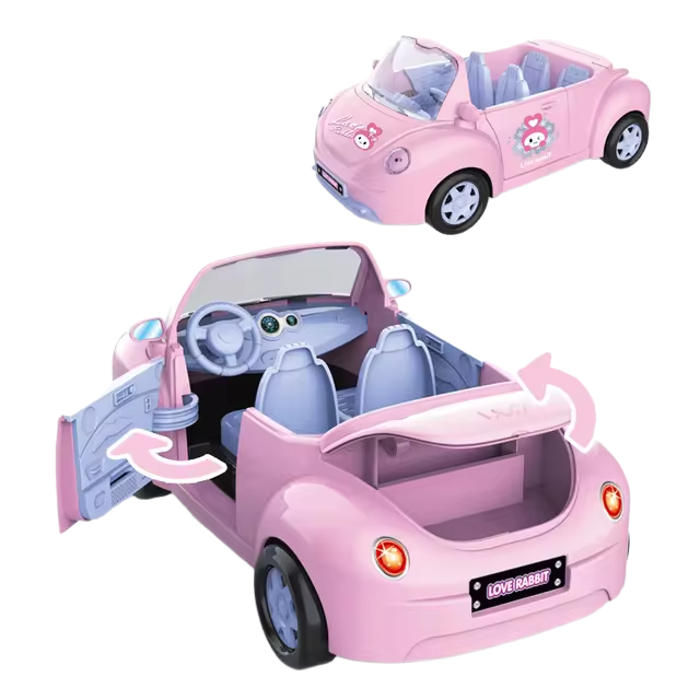 Kuromi Car with Doll Set