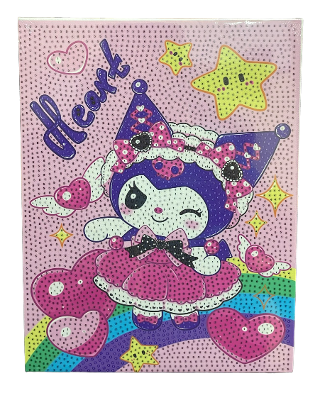 Kuromi Diamond Painting Set 23×30 cm