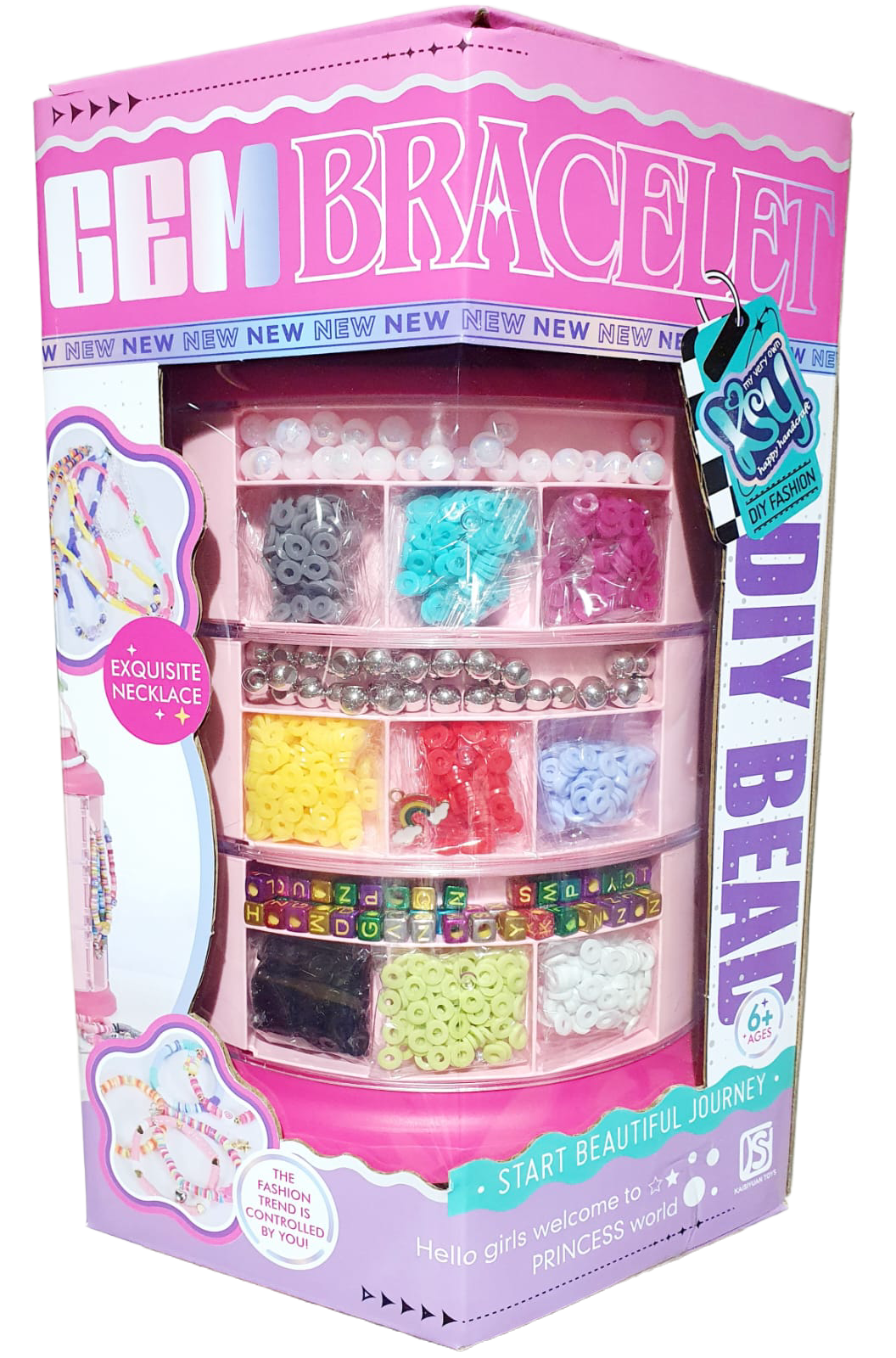 DIY Bracelet Making Kit Fun Craft Activity for Girls