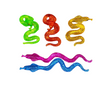 Super Stretchy Sticky Snake (Assorted Designs, Sold as Single)