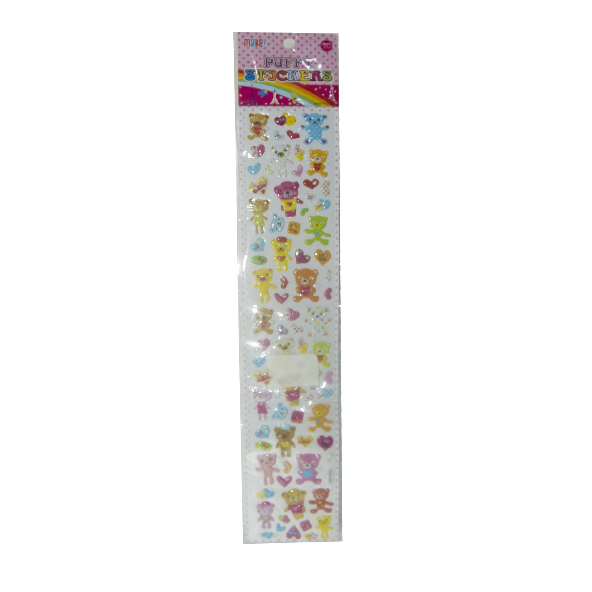 Bear Puffy Stickers