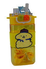 Pompompurin Square Water Bottle for Kids