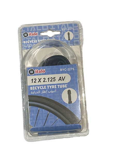 Bicycle Tyre Tube 12x2.125 AV