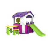 Kids All-in-One Indoor Playhouse with Slide