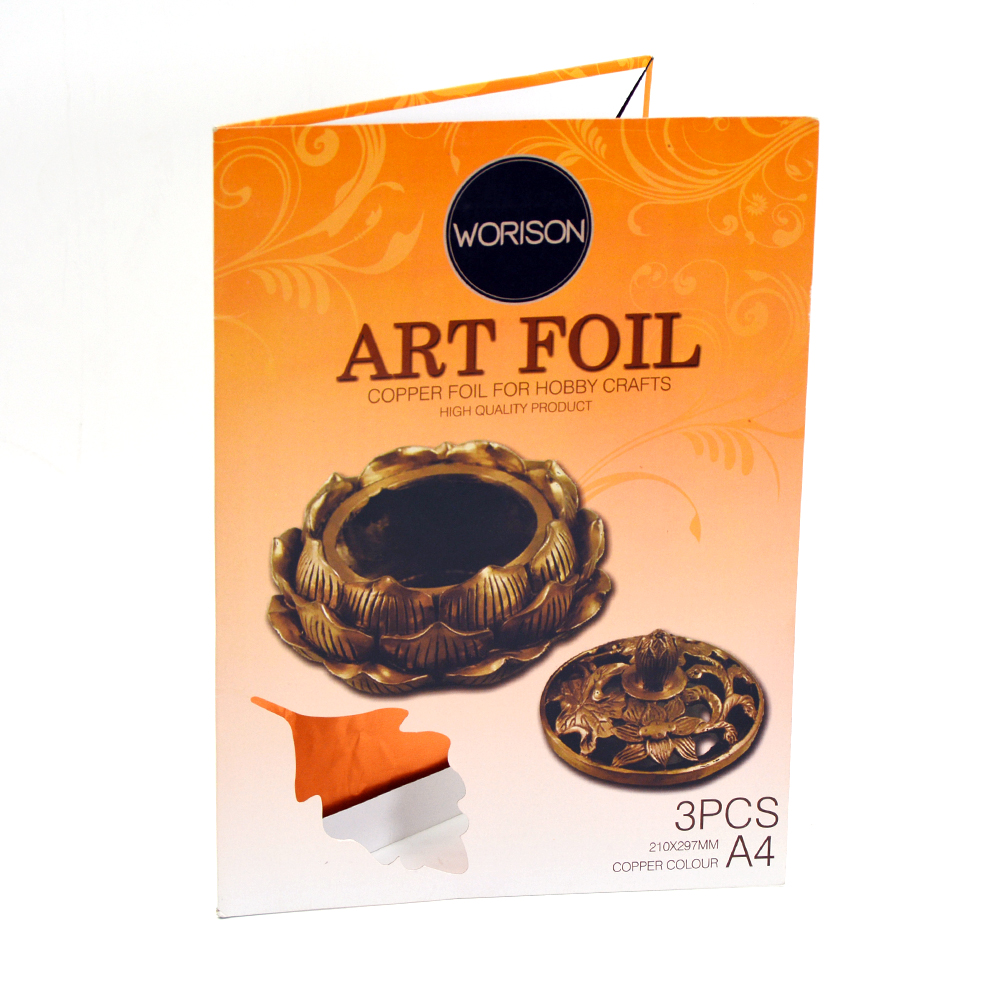 Art Foil Copper Colour A4 3 Pcs