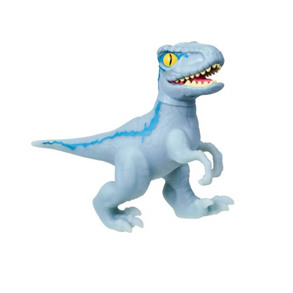 Heroes of Goo Jit Zu Jurassic World - Stretch Blue Velociraptor