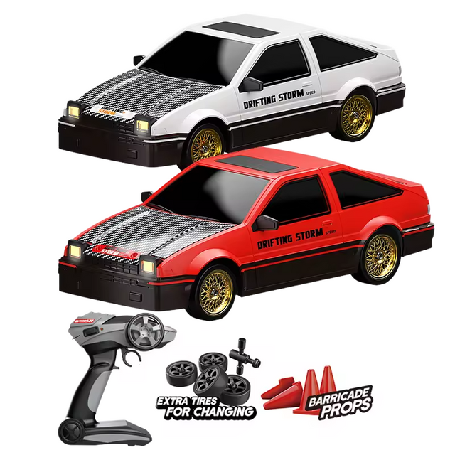 Retro Drift 4 WD RC 2.4G Assorted (Price Per Piece) 2