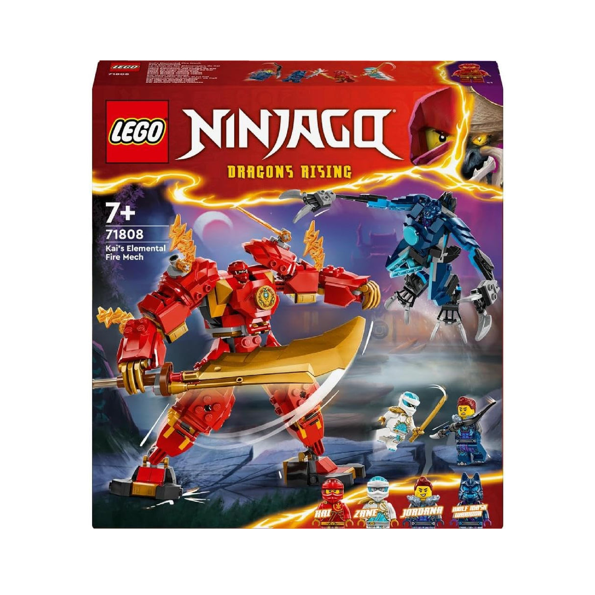 LEGO Ninjago 71808 Kai's Elemental Fire Mech