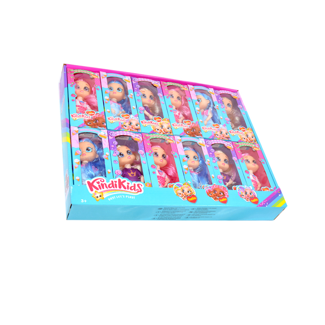 Links to KINDI KIDS SCENTED SISTERS DOLL SET 12 PCS  by 