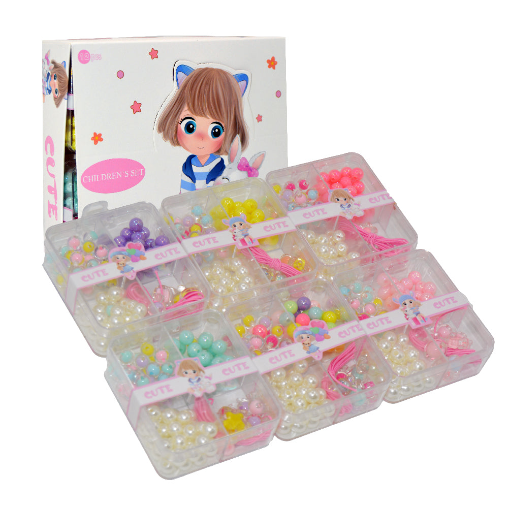 Links to COLORFUL BEADS SET FOR KIDS SMALL BOX ASST by 