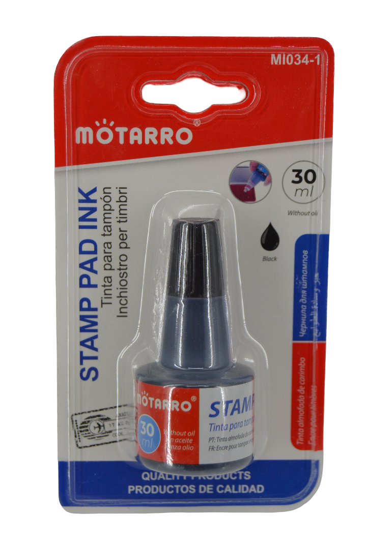 Motarro Stamp Pad Ink – Black