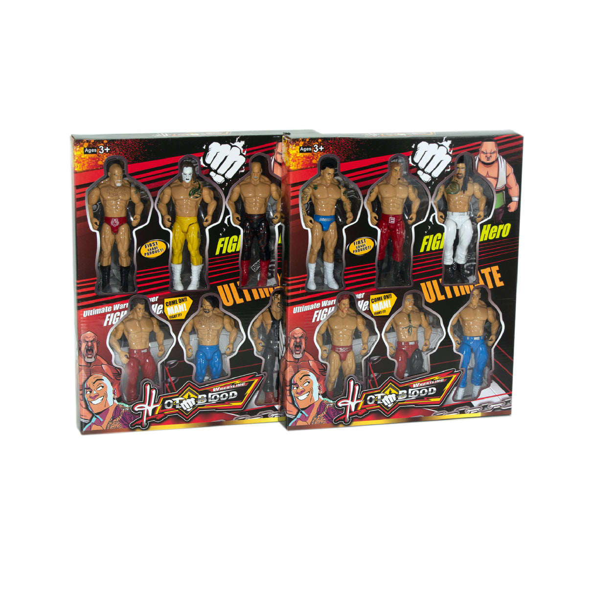 Links to DNR WRESTLING FIGURES 6 PCS by 