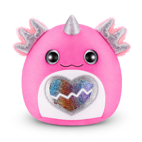 Rainbocorns Eggzania Mini Mania - Pocket-Sized Plush Egg with 10+ Surprises, Yolkies, and Bracelet Accessories - Assorted