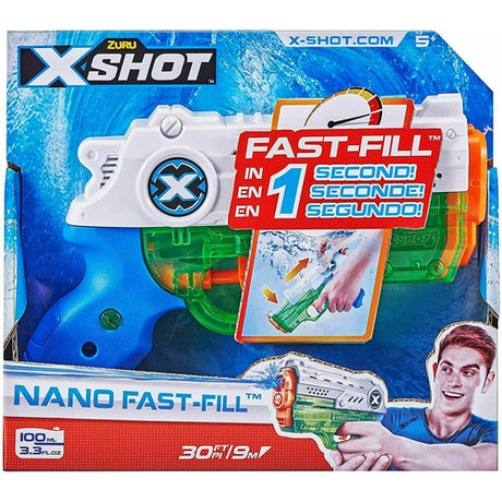 Links to Zuru XShot Water Nano Fast Fill Water Blaster by zuru-xshot-water-nano-fast-fill-water-blaster