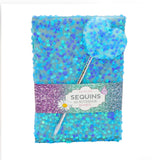 A5 Flip Sequin Notebook With Pen 80 Sht Asst 2