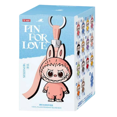 Labubu Pin for Love A-M Single Blind Box