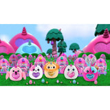 Rainbocorns Eggzania Surprise Mania - Squishy Plush Animal Egg with 20+ Surprises, Yolkies, Slime, and Wearable Accessories - Assorted (Bunny)