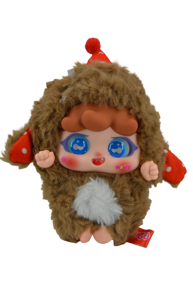 Baby 3 Migo Sneaky Santa Plush Doll