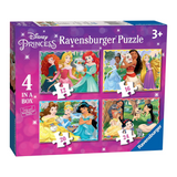 Ravensburger  Disney Princess, Friendship! - 4 In A Box