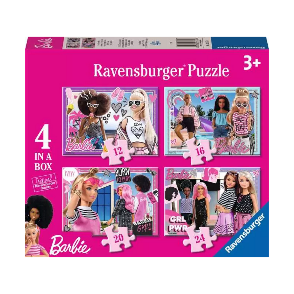 Ravensburger Barbie 4-In-A-Box Jigsaw Puzzle