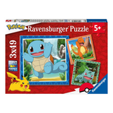 Ravensburger Classic Pokemon Jigsaw Puzzles 3x49