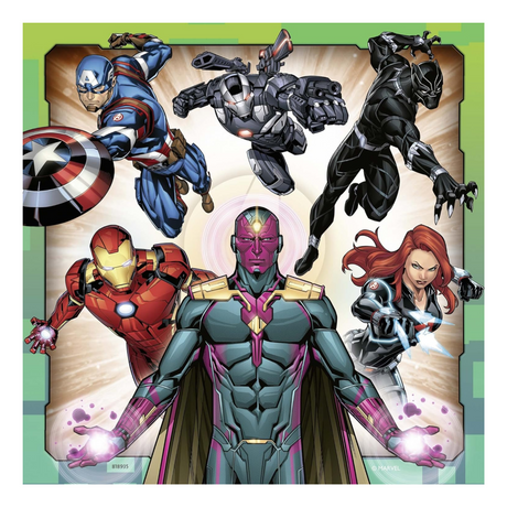 Ravensburger Marvel Avengers Puzzle, 3 X 49Pc