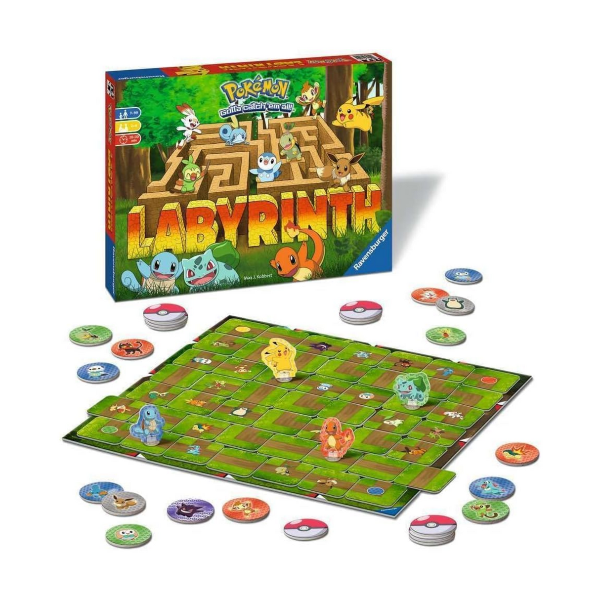 Ravensburger Pokemon Labyrinth Family Board Game