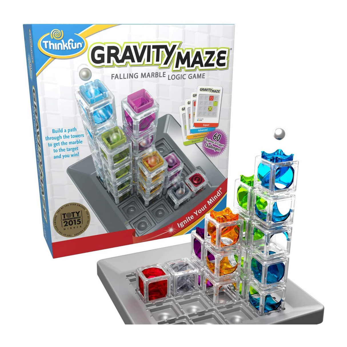 Thinkfun Gravity Maze - Falling Marble Logic Game