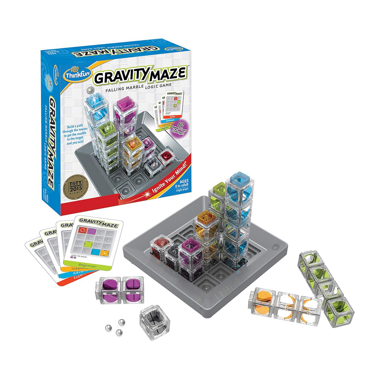 Thinkfun Gravity Maze - Falling Marble Logic Game