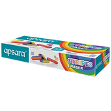 Apsara Stripes Eraser Set – Pack of 10 Premium Pencil Erasers
