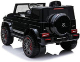 Mercedes G63 Electric Ride On Car with Black Leather Seat