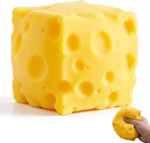 Cheese Squishy Squeeze Toy Small