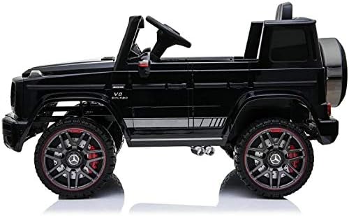 Mercedes G63 Electric Ride On Car with Black Leather Seat