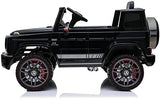 Mercedes G63 Electric Ride On Car with Black Leather Seat