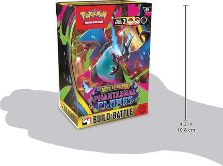 Pokemon TCG Mega Evolution Phantasmal Flames Build & Battle Box