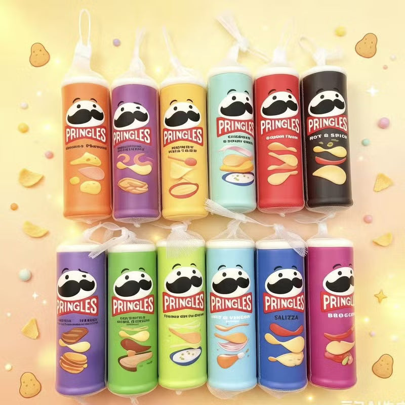 Slow Rebound Chip Bucket Squishy Toy PU Foam Stress Relief Fidget
