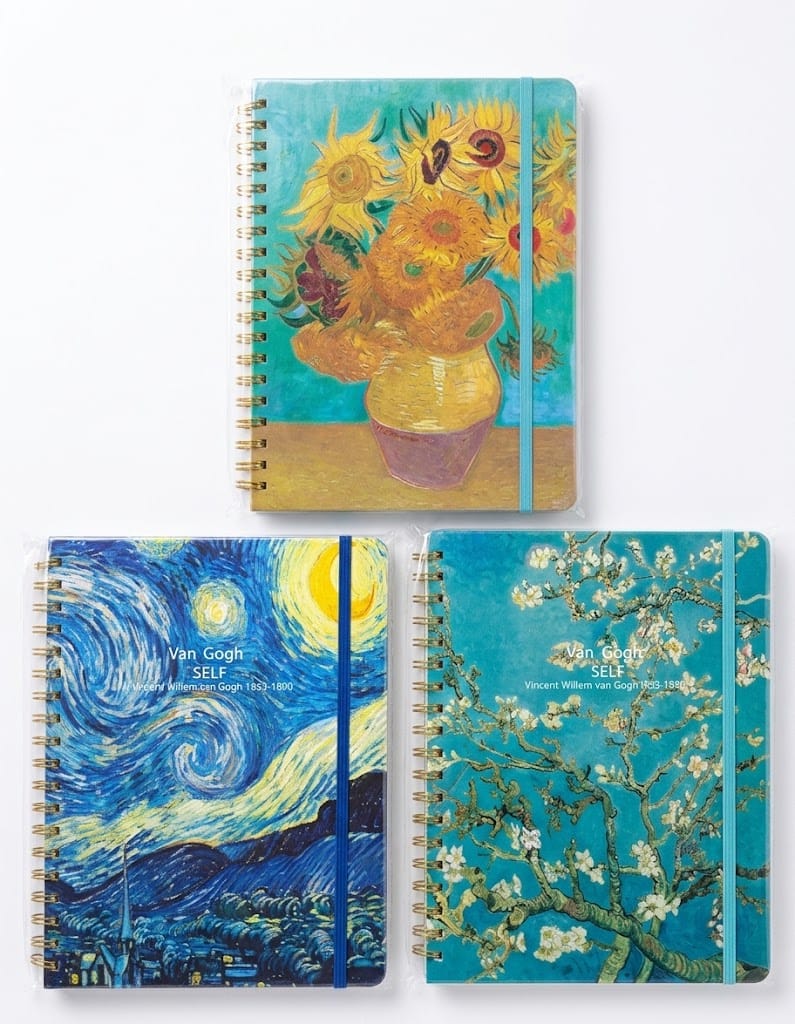 B5 Notebook 80 Sheets – 3 Assorted Designs