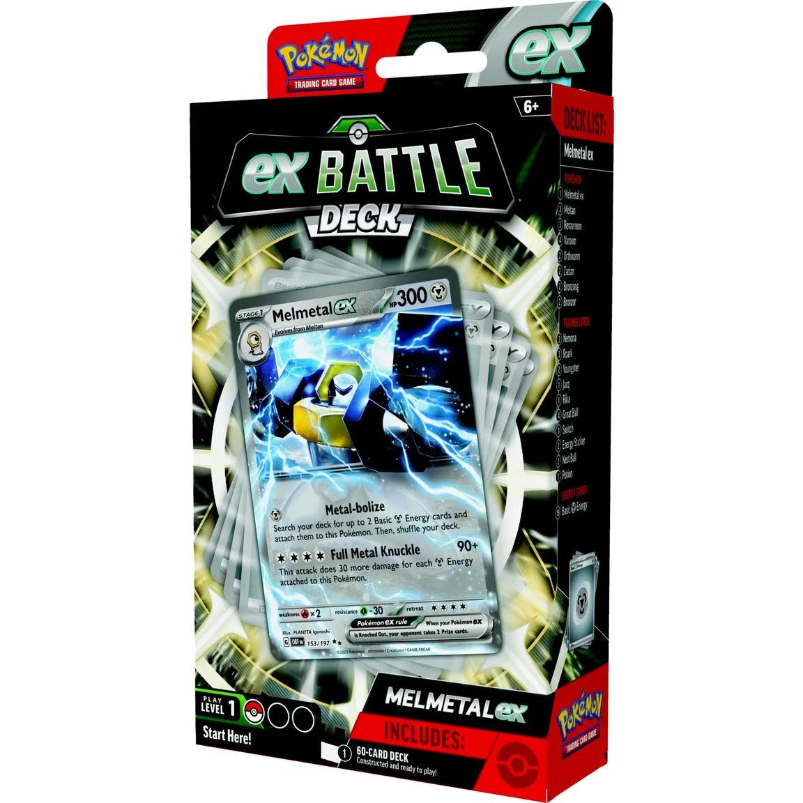 Pokemon TCG Ex Battle Deck Melmetal Ex/Houndoom Ex
